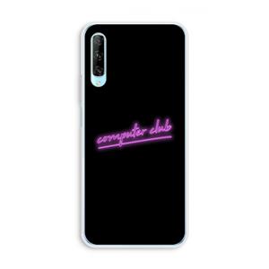 CaseCompany Vice Black: Huawei P Smart Pro Transparant Hoesje