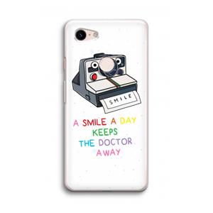 CaseCompany Smile: Google Pixel 3 Transparant Hoesje