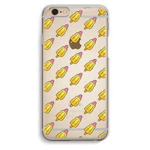 CaseCompany Waterijsjes: iPhone 6 / 6S Transparant Hoesje