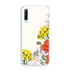 CaseCompany Wilde bloemen: Huawei P Smart Pro Transparant Hoesje