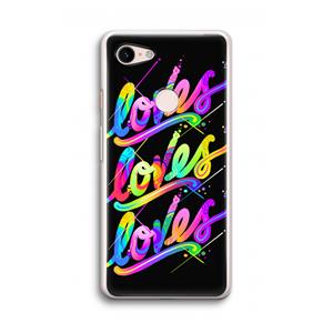 CaseCompany Loves: Google Pixel 3 Transparant Hoesje