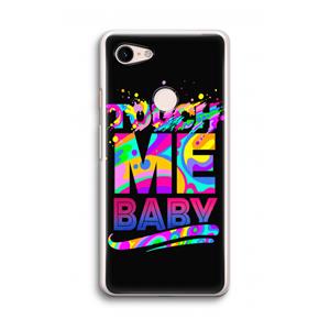 CaseCompany Touch Me: Google Pixel 3 Transparant Hoesje