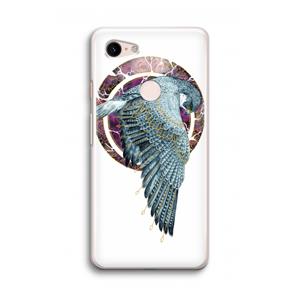 CaseCompany Golden Falcon: Google Pixel 3 Transparant Hoesje
