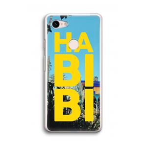 CaseCompany Habibi Majorelle : Google Pixel 3 Transparant Hoesje