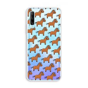 CaseCompany Pony: Huawei P Smart Pro Transparant Hoesje