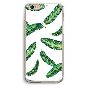 CaseCompany Lange bladeren: iPhone 6 / 6S Transparant Hoesje