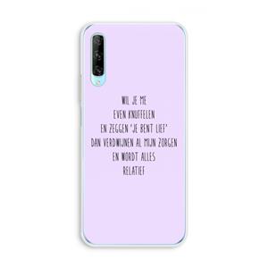 CaseCompany Relatief: Huawei P Smart Pro Transparant Hoesje