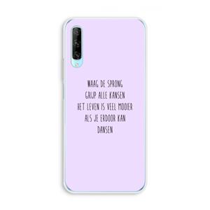 CaseCompany Sprong: Huawei P Smart Pro Transparant Hoesje
