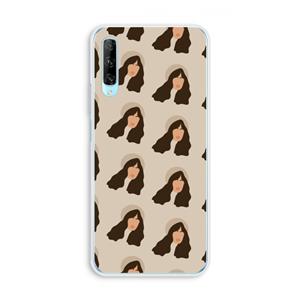 CaseCompany Bonjour mon amour: Huawei P Smart Pro Transparant Hoesje