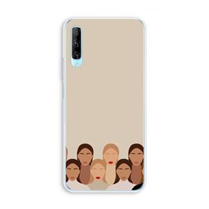 CaseCompany Girls girls girls: Huawei P Smart Pro Transparant Hoesje