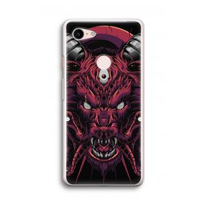 CaseCompany Hell Hound and Serpents: Google Pixel 3 Transparant Hoesje