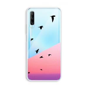 CaseCompany Fly away: Huawei P Smart Pro Transparant Hoesje