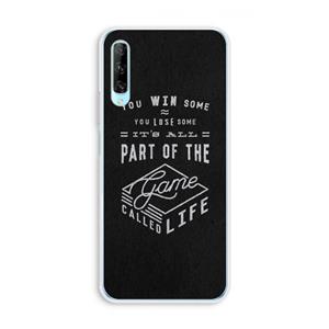 CaseCompany Life: Huawei P Smart Pro Transparant Hoesje