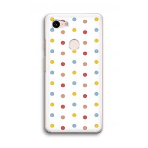 CaseCompany Bollen: Google Pixel 3 Transparant Hoesje
