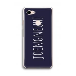 CaseCompany Joengneuh!: Google Pixel 3 Transparant Hoesje