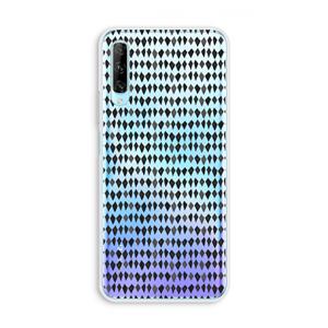 CaseCompany Crazy shapes: Huawei P Smart Pro Transparant Hoesje