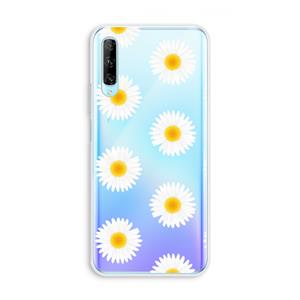 CaseCompany Margrietjes: Huawei P Smart Pro Transparant Hoesje