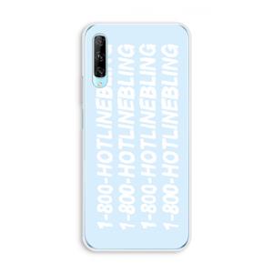 CaseCompany Hotline bling blue: Huawei P Smart Pro Transparant Hoesje