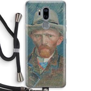 CaseCompany Van Gogh: LG G7 Thinq Transparant Hoesje met koord
