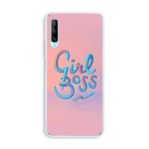 CaseCompany Girl boss: Huawei P Smart Pro Transparant Hoesje