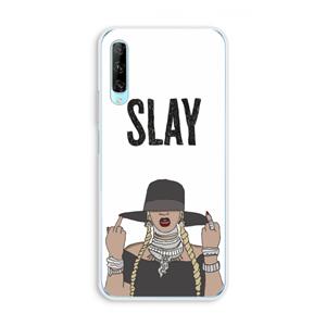 CaseCompany Slay All Day: Huawei P Smart Pro Transparant Hoesje