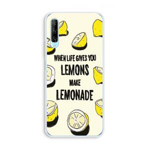 CaseCompany Lemonade: Huawei P Smart Pro Transparant Hoesje
