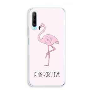 CaseCompany Pink positive: Huawei P Smart Pro Transparant Hoesje