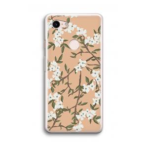 CaseCompany Blossoming spring: Google Pixel 3 Transparant Hoesje