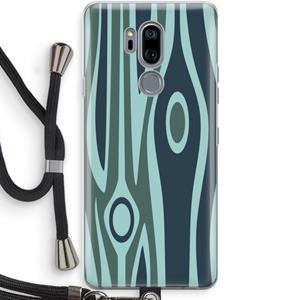 CaseCompany Bast B: LG G7 Thinq Transparant Hoesje met koord