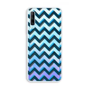 CaseCompany Onderbroken lijn: Huawei P Smart Pro Transparant Hoesje