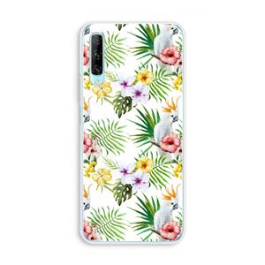 CaseCompany Gele kuif: Huawei P Smart Pro Transparant Hoesje