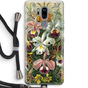 CaseCompany Haeckel Orchidae: LG G7 Thinq Transparant Hoesje met koord