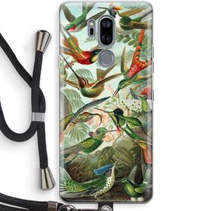 CaseCompany Haeckel Trochilidae: LG G7 Thinq Transparant Hoesje met koord