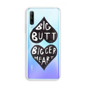 CaseCompany Big butt bigger heart: Huawei P Smart Pro Transparant Hoesje