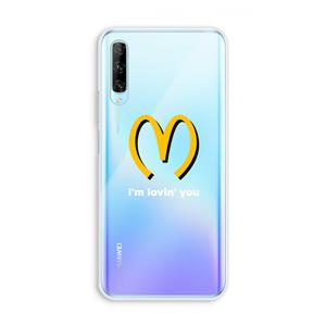 CaseCompany I'm lovin' you: Huawei P Smart Pro Transparant Hoesje