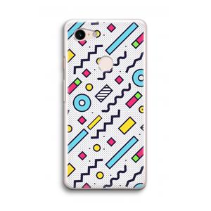 CaseCompany 8-bit N°8: Google Pixel 3 Transparant Hoesje