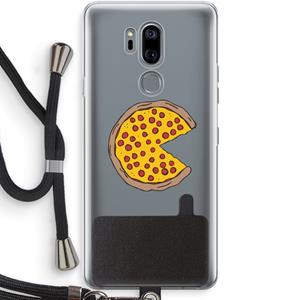 CaseCompany You Complete Me #2: LG G7 Thinq Transparant Hoesje met koord