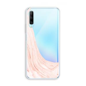 CaseCompany Peach bath: Huawei P Smart Pro Transparant Hoesje