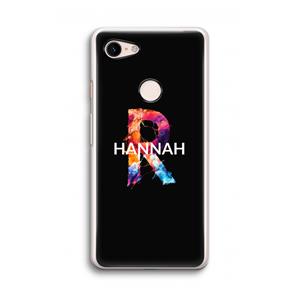 CaseCompany Abstract Spectrum: Google Pixel 3 Transparant Hoesje