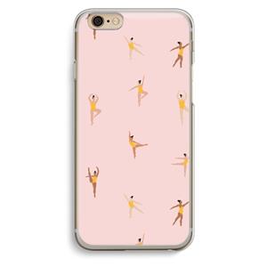 CaseCompany Dans #2: iPhone 6 / 6S Transparant Hoesje