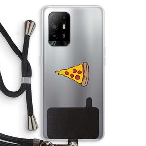 CaseCompany You Complete Me #1: Oppo A94 5G Transparant Hoesje met koord