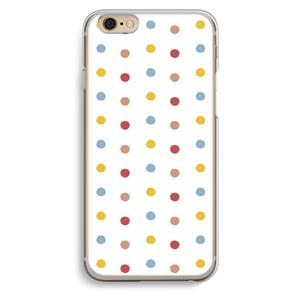 CaseCompany Bollen: iPhone 6 / 6S Transparant Hoesje