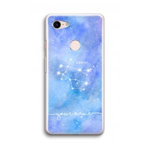CaseCompany Sterrenbeeld - Licht: Google Pixel 3 Transparant Hoesje