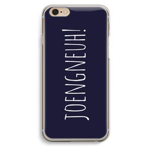 CaseCompany Joengneuh!: iPhone 6 / 6S Transparant Hoesje