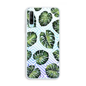 CaseCompany Geometrische jungle: Huawei P Smart Pro Transparant Hoesje