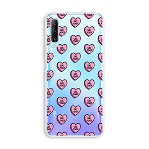 CaseCompany GIRL POWER: Huawei P Smart Pro Transparant Hoesje