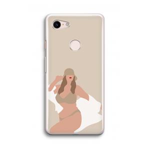 CaseCompany One of a kind: Google Pixel 3 Transparant Hoesje