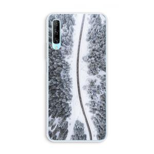 CaseCompany Snøfall: Huawei P Smart Pro Transparant Hoesje