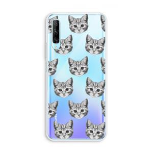 CaseCompany Kitten: Huawei P Smart Pro Transparant Hoesje