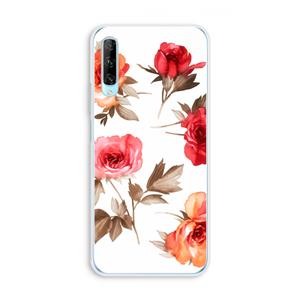 CaseCompany Roosjes: Huawei P Smart Pro Transparant Hoesje